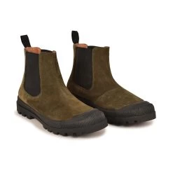 Pataugas AUTHENTIQUE C/S F4H KAKI 11 Pataugas AUTHENTIQUE C/S F4H KAKI -Chaussures Soldes 628191 BOOTS FEMME OG C S F4H KAKI 4WEB