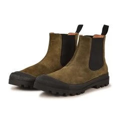 Pataugas AUTHENTIQUE C/S F4H KAKI 12 Pataugas AUTHENTIQUE C/S F4H KAKI -Chaussures Soldes 628191 BOOTS FEMME OG C S F4H KAKI 5WEB