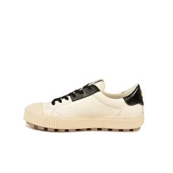 Chaussures Soldes -Chaussures Soldes 628206 979 BASKET FEMME ARAN MIX F4H OFFWHITE NOIR 3