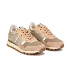 Pataugas ASTATE/MIXS F4H BEIGE -Chaussures Soldes 628211 BASKET FEMME ASTATE F4H MIX S BEIGE 4