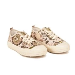 Pataugas ETCHE L/JFL F4H BEIGE -Chaussures Soldes 628223 BASKET FEMME ETCHE L JFL F4H BEIGE 4