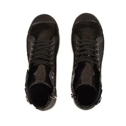 Pataugas BANJOU LATSA/V F4H NOIR -Chaussures Soldes 628262 BASKET FEMME LATSA V F4H NOIR 6