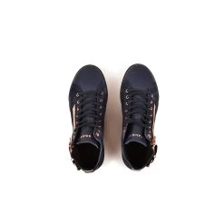 Pataugas PALME/MIX F4H MARINE/ROSE 13 Pataugas PALME/MIX F4H MARINE/ROSE -Chaussures Soldes 628270 922 BASKET FEMME PALME MIX F4H MARINE ROSE 6