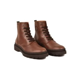 Pataugas VASCO/N H4H CHOCOLAT -Chaussures Soldes 628275 803 BOOTS HOMME VASCO N H4H CHOCO 4