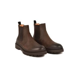 Pataugas VITUS/W H4H CHOCOLAT 15 Pataugas VITUS/W H4H CHOCOLAT -Chaussures Soldes 628280 803 BOOTS HOMME VITUS W H4H CHOCO 4