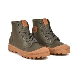 Pataugas AUTHENTIQUE M/G F4H KAKI -Chaussures Soldes 628300 BOOTS FEMME AUTHENTIQUE M G F4H KAKI 4