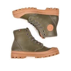 Pataugas AUTHENTIQUE M/G F4H KAKI -Chaussures Soldes 628300 BOOTS FEMME AUTHENTIQUE M G F4H KAKI 6