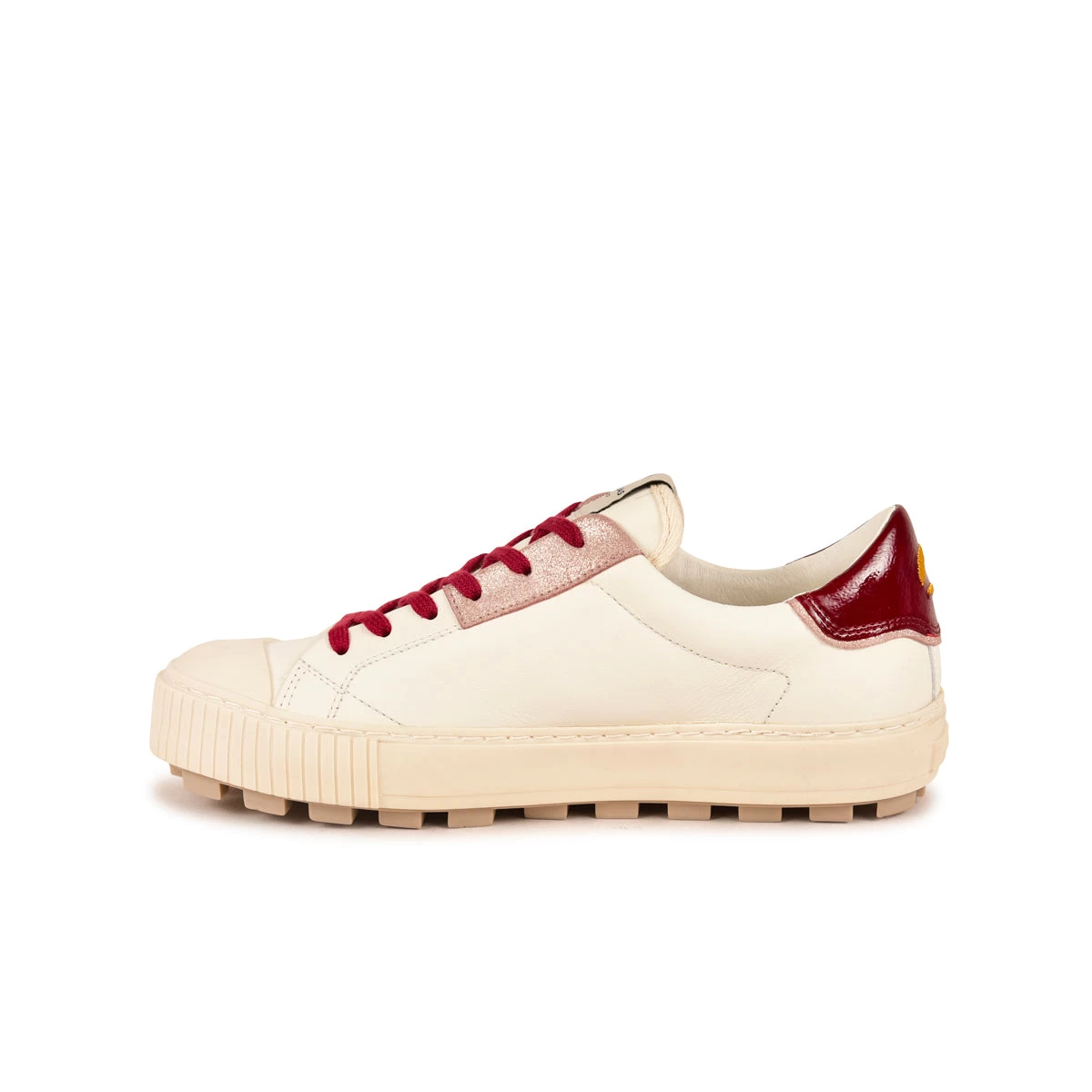 Pataugas ARAN/MIX F4H OFFWHITE/BORDEAUX 4 Pataugas ARAN/MIX F4H OFFWHITE/BORDEAUX – Image 2