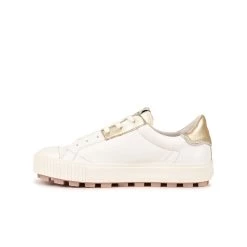 Pataugas ARAN/M F2H BLANC/DORÉ 13 Pataugas ARAN/M F2H BLANC/DORÉ -Chaussures Soldes BASKET FEMME ARAN M F2H BLANC DORE 3