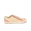 Pataugas BAHIA/SME F2H NUDE/DORE -Chaussures Soldes BASKET FEMME BAHIA SME F2H NUDE DORE 628048 948 1