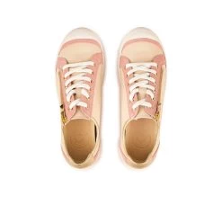 Pataugas BAHIA/SME F2H NUDE/DORE -Chaussures Soldes BASKET FEMME BAHIA SME F2H NUDE DORE 628048 948 6