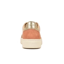 Pataugas BASALTE/SNME F2H BEIGE ROSÉ/DORÉ -Chaussures Soldes BASKET FEMME BASALT F2H NUDE DORE 7