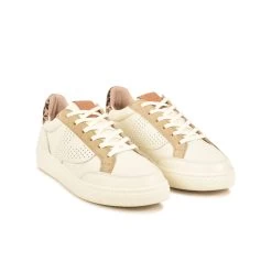 Pataugas BASALTE/MIXL F4I CRÈME -Chaussures Soldes BASKET FEMME BASALT MIXL F4I CREME 628475 155 4