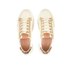 Pataugas BASALTE/MIXL F4I CRÈME -Chaussures Soldes BASKET FEMME BASALT MIXL F4I CREME 628475 155 6