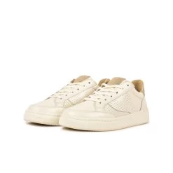 Pataugas BASALT/NME F2H OFF WHITE/DORÉ -Chaussures Soldes BASKET FEMME BASALT NME F2H OFFWHITE DORE 5 c8a6f576 d253 4346 9652 3a896f23c6dd