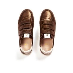 Pataugas BASALTE S/M F4I BRONZE -Chaussures Soldes BASKET FEMME BASALT S M F4I BRONZE 628517 804 6