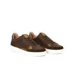 Pataugas BASALTE/SNME F4I KAKI -Chaussures Soldes BASKET FEMME BASALT SNME F2H KAKI 628053 554 4