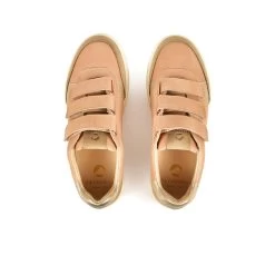 Pataugas BASALTE S/N F2I BEIGE/DORÉ -Chaussures Soldes BASKET FEMME BASALTE S N F2I BEIGE DOREE 628444 931 6