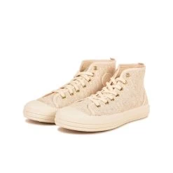 Pataugas ETCHE M/BCL F2I ECRU -Chaussures Soldes BASKET FEMME ETCHE M BCL F2I ECRU 628365 103 5