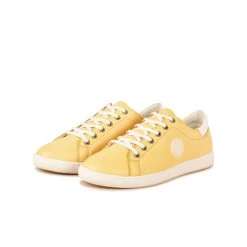 Pataugas JAYO/N F2I JAUNE -Chaussures Soldes BASKET FEMME JAYO N F2I JAUNE 628442 200 5