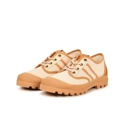 Pataugas AUTHENTIQUE L/MIXTC F2I BEIGE -Chaussures Soldes BASKET FEMME OG L MIXTC F2I BEIGE 628353 150 5