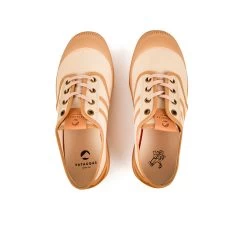 Pataugas AUTHENTIQUE L/MIXTC F2I BEIGE -Chaussures Soldes BASKET FEMME OG L MIXTC F2I BEIGE 628353 150 6