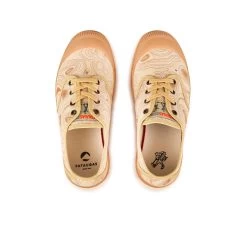 Pataugas AUTHENTIQUE L/TOPO F2I BEIGE 15 Pataugas AUTHENTIQUE L/TOPO F2I BEIGE -Chaussures Soldes BASKET FEMME OG L TOPO F2I BEIGE 628387 150 6