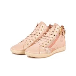 Pataugas PALME/MIX F2I ROSE 12 Pataugas PALME/MIX F2I ROSE -Chaussures Soldes BASKET FEMME PALME MIX F2I ROSE 628401 300 5