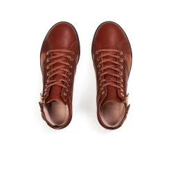 Pataugas PALME/MIX F4H ROUILLE -Chaussures Soldes BASKET FEMME PALME MIX F4H ROUILLE 628270 353 6