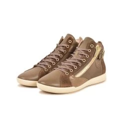 Pataugas PALME/MIX F4H TAUPE -Chaussures Soldes BASKET FEMME PALME MIX F4H TAUPE 628270 154 5