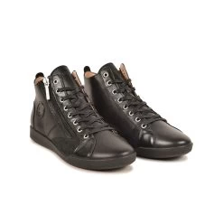 Pataugas PALME/MIXGL F4I NOIR -Chaussures Soldes BASKET FEMME PALME MIXGL F4I NOIR 628457 850 4