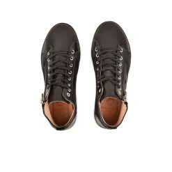 Pataugas PALME/MIXGL F4I NOIR -Chaussures Soldes BASKET FEMME PALME MIXGL F4I NOIR 628457 850 6