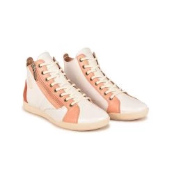 Pataugas PALME/PER F2I ABRICOT 12 Pataugas PALME/PER F2I ABRICOT -Chaussures Soldes BASKET FEMME PALME PER F2I ABRICOT 628402 252 4