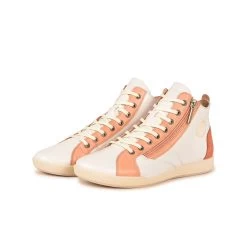 Pataugas PALME/PER F2I ABRICOT 13 Pataugas PALME/PER F2I ABRICOT -Chaussures Soldes BASKET FEMME PALME PER F2I ABRICOT 628402 252 5