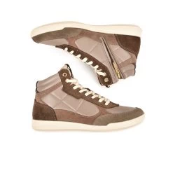 Pataugas PALOZA M F4I CAFE -Chaussures Soldes BASKET FEMME PALOZA M F4I CAFE 628560 801 6