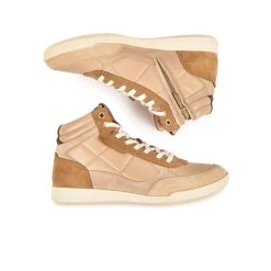 Pataugas PALOZA M F4I CAMEL -Chaussures Soldes BASKET FEMME PALOZA M F4I CAMEL 628560 751 6