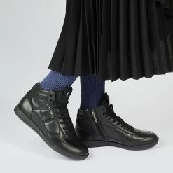 Chaussures Soldes -Chaussures Soldes BASKET FEMME PALOZA M F4I NOIR 628560850