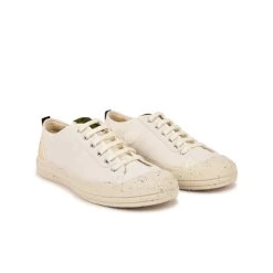 Pataugas ETCHE EKO H2H BLANC -Chaussures Soldes BASKET HOMME ETCHE L TED H2H BLANC 4