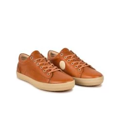 Pataugas NEW CARL/P H2I OCRE -Chaussures Soldes BASKET HOMME NEW CARL P H2I OCRE 628408 251 4