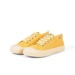 Pataugas ETCHEL/TIRI F2H OCRE/DORÉ -Chaussures Soldes BASKET FEMME ETCHE LTIRIOCREDORE 1 5