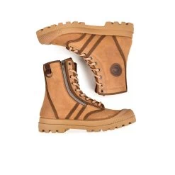 Pataugas AUTHENTIQUE H/ZIPSS F4I CAMEL -Chaussures Soldes BOOTS FEMME OG H ZIPSS F4I CAMEL 628499 751 6