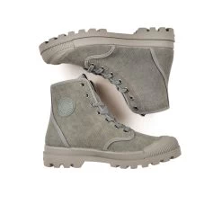 Pataugas AUTHENTIQUE M/TDLV F2I VERT DE GRIS 13 Pataugas AUTHENTIQUE M/TDLV F2I VERT DE GRIS -Chaussures Soldes BOOTS FEMME OG M TDLV F2I VERT DE GRIS 628337 305 6