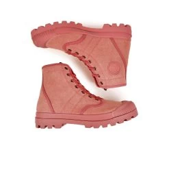 Pataugas AUTHENTIQUE M/TDLV F2I VIEUX ROSE -Chaussures Soldes BOOTS FEMME OG M TDLV F2I VIEUX ROSE 628337 305 6