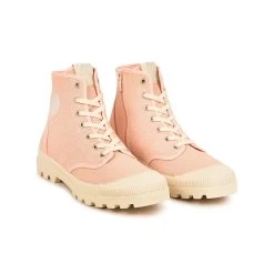 Pataugas AUTHENTIQUE M/ZIPTI F2I ROSE -Chaussures Soldes BOOTS FEMME OG MID ZIP ROSE PALE 628347 300 4