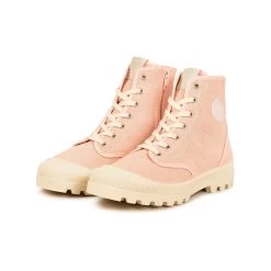 Pataugas AUTHENTIQUE M/ZIPTI F2I ROSE -Chaussures Soldes BOOTS FEMME OG MID ZIP ROSE PALE 628347 300 5