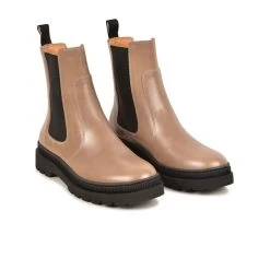 Pataugas VITUS H/N F4I TAUPE -Chaussures Soldes BOOTS FEMME VITUS H N F4I TAUPE 628562 154 4