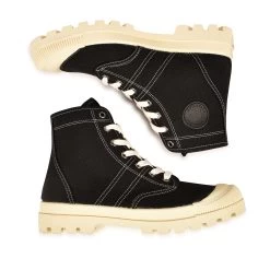 Pataugas AUTHENTIQUE/T F4G NOIR/MARFIL -Chaussures Soldes OG T F4G NOIR MARFIL 628018 985 6
