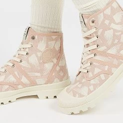 Pataugas AUTHENTIQUE WALKIE TALKIE GR F2H ROSE -Chaussures Soldes OGGRF2HPOUDRE2