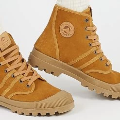 Pataugas AUTHENTIQUE/S F4G OCRE 21 Pataugas AUTHENTIQUE/S F4G OCRE -Chaussures Soldes OGSF4GOCRE2