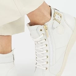 Pataugas PALME F2H BLANC 14 Pataugas PALME F2H BLANC -Chaussures Soldes PALMEF2HOFFWHITE2